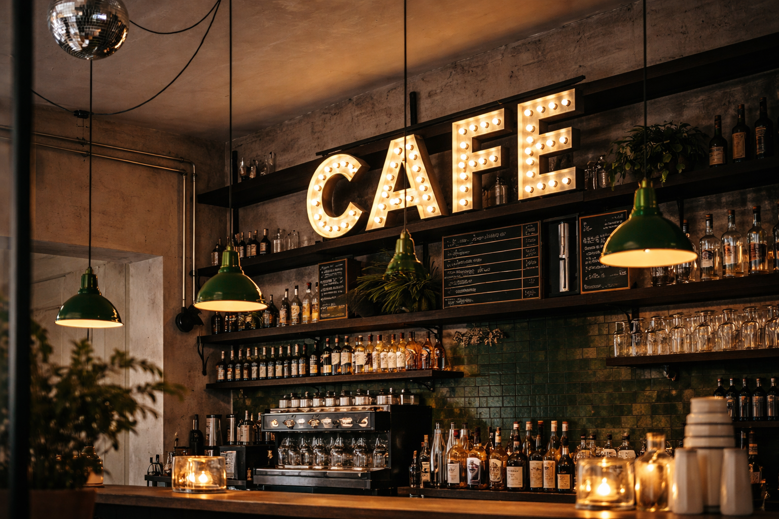 Cozy café
